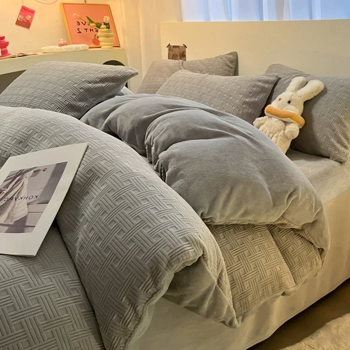 1pc thicken winter duvet cover warm milk velvet comforter cover double side velvet bed 3d carve flower comforter set bedding set 1pc thicken winter duvet cover warm milk velvet comforter cover double side velvet bed 3d carve flower comforter set bedding set