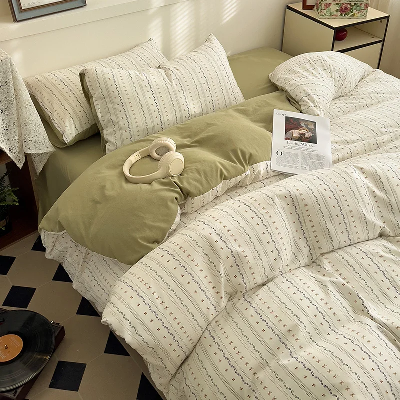 ins pink flowers bedding set flat bed sheet duvet cover twin full queen nordic bed linen boy girl bedding sets floral princess ins pink flowers bedding set flat bed sheet duvet cover twin full queen nordic bed linen boy girl bedding sets floral princess