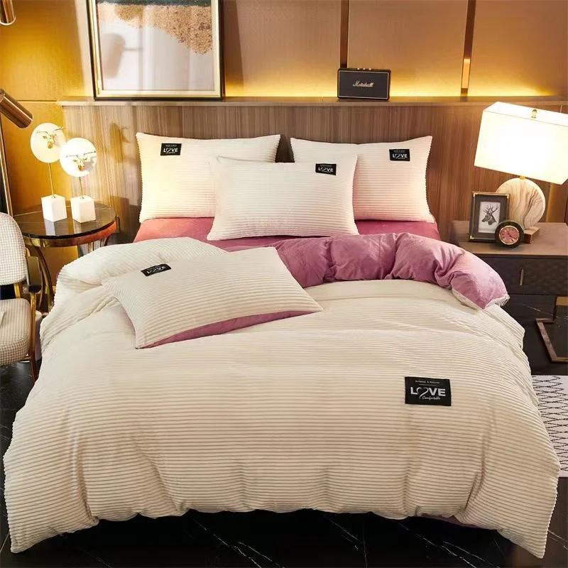 magic velvet duvet cover warmth thick bedding set with pillowcase double quilt cover twin queen king comforter cover 150/180/220 magic velvet duvet cover warmth thick bedding set with pillowcase double quilt cover twin queen king comforter cover 150/180/220